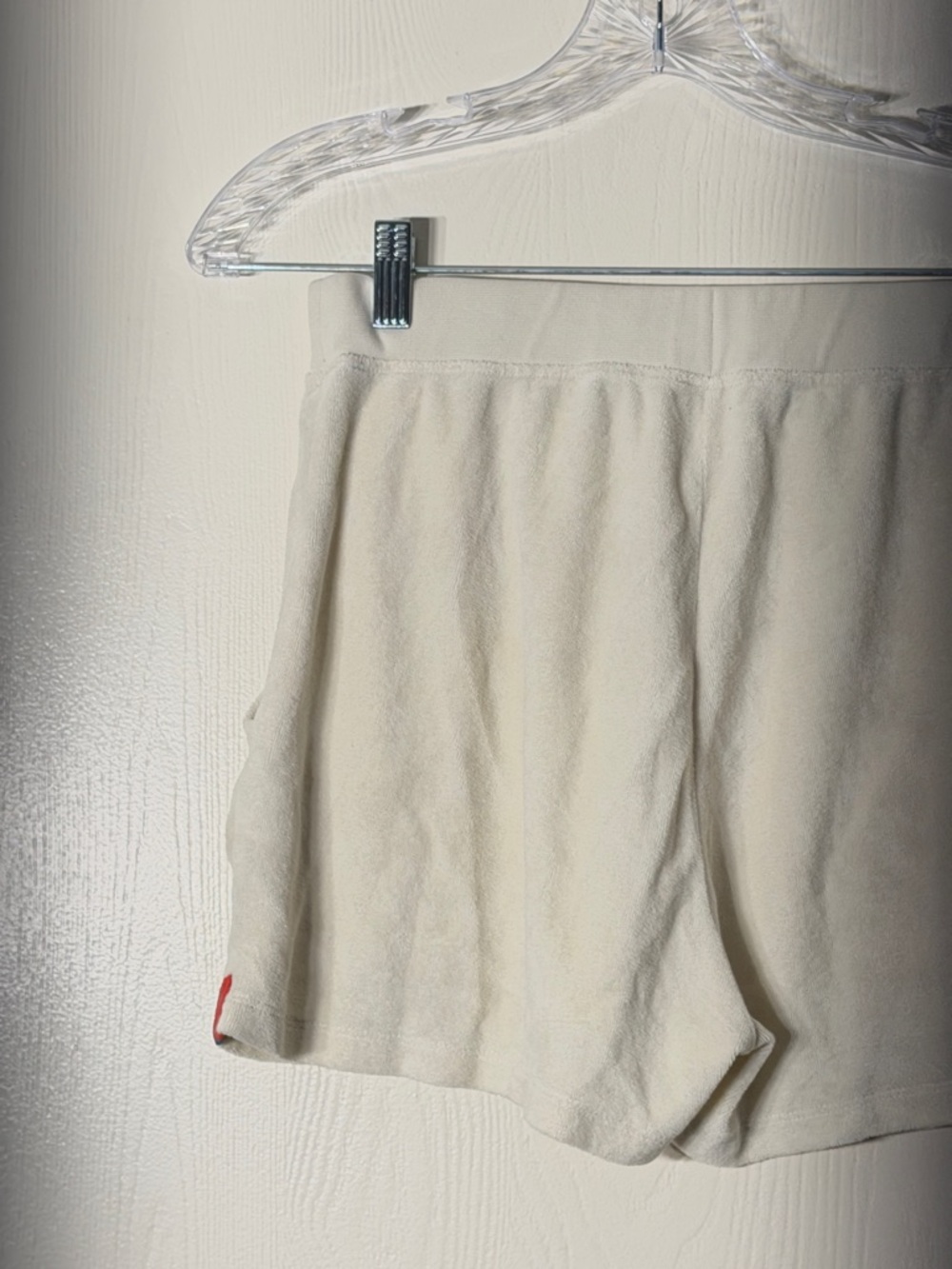 KULE Cream Terry Athletic Lounge Shorts with Side Pockets size small - Picture 5 of 5